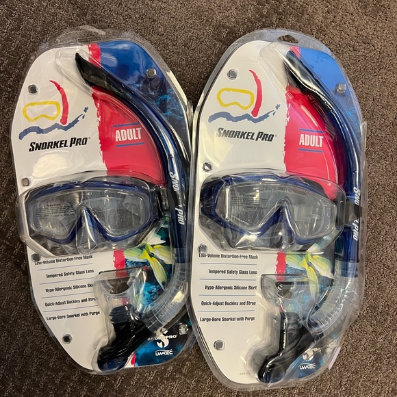 Other - 2 New Adult Snorkels/ Diving masks